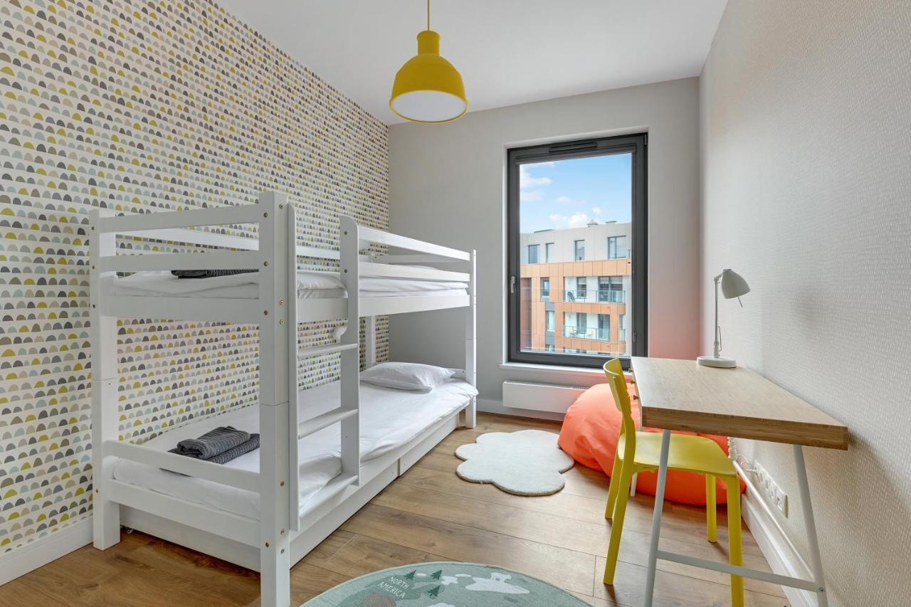 Premium Family & Business Old Town Riverside Apartment With Parking Гданьск Экстерьер фото